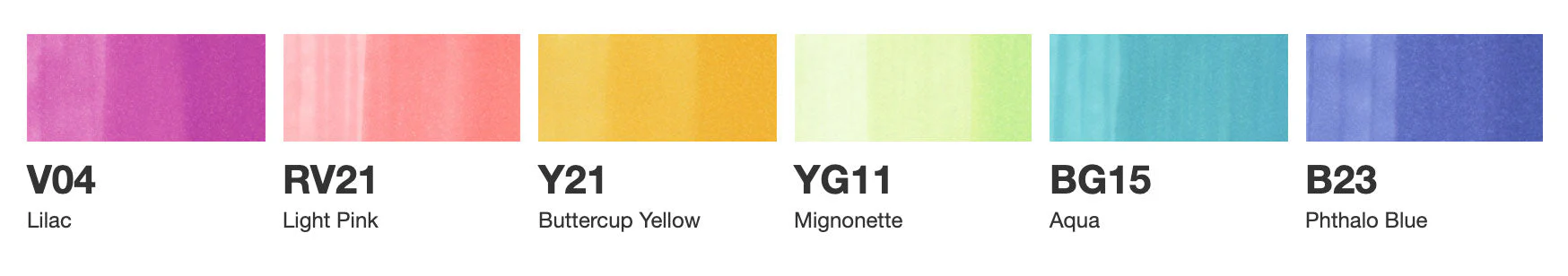 COPIC® Ciao Pastels 6PC Set - Image 2