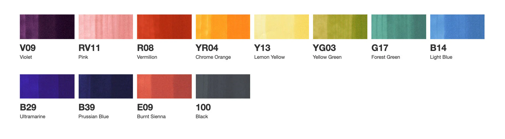 COPIC® Classic Basic 12PC Set - Image 6