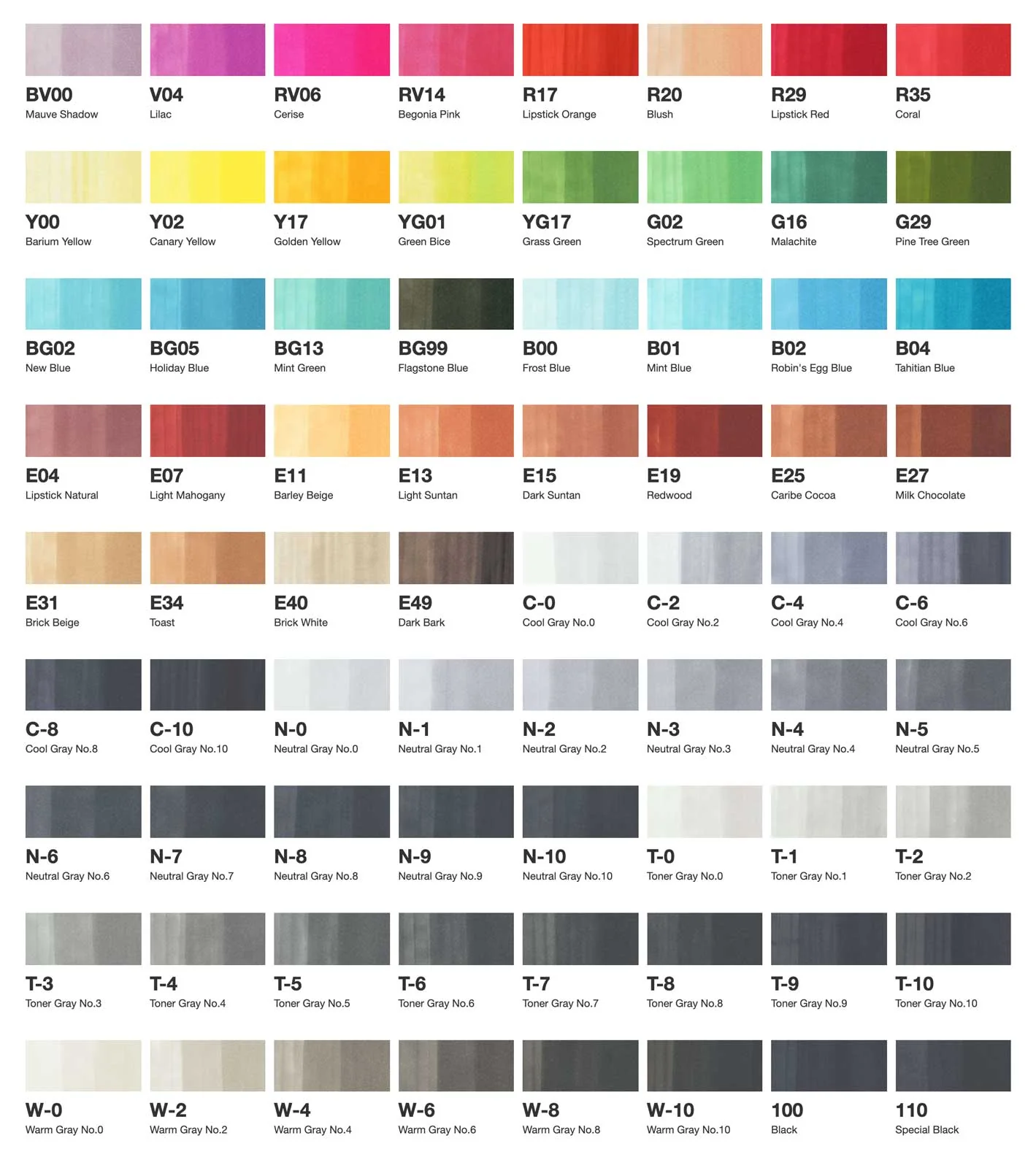 COPIC® Classic 72PC Marker Set B - Image 6