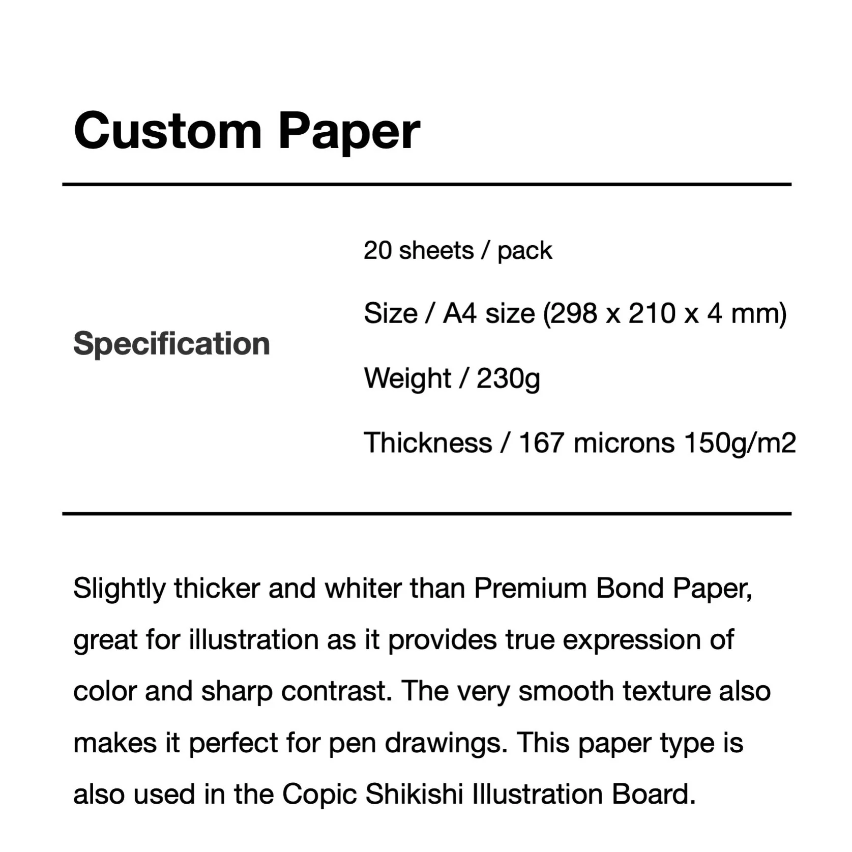 COPIC® Custom Paper - Image 4