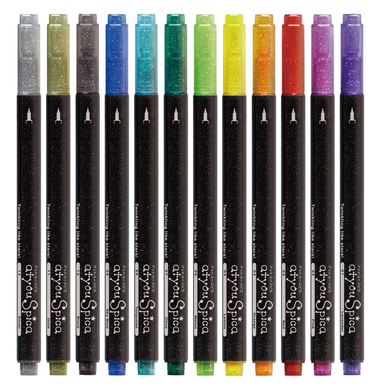 COPIC® Glitter Pen Spica 12PC Set A - Image 2